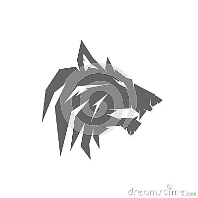 Wolf Logo Vector Vector Illustration