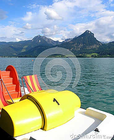 Wolfgangsee Stock Photo