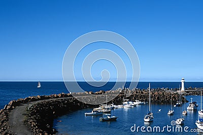 Wollongong Harbour Stock Photo