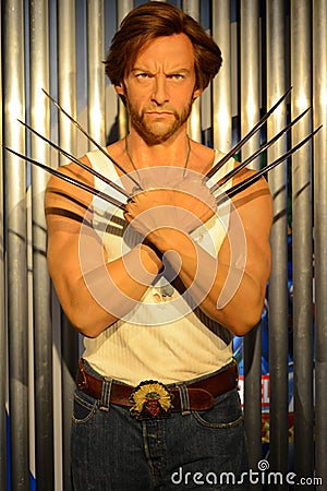 Wolverine - Marvel X men Editorial Stock Photo