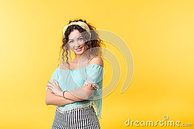 Woman beauty happiness confidence feeling emotion Stock Photo