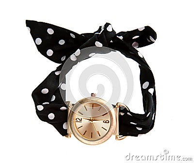 Woman bracelet watch Stock Photo