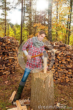 https://thumbs.dreamstime.com/x/woman-chopping-splitting-wood-27138200.jpg