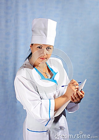 Woman doctor Stock Photo