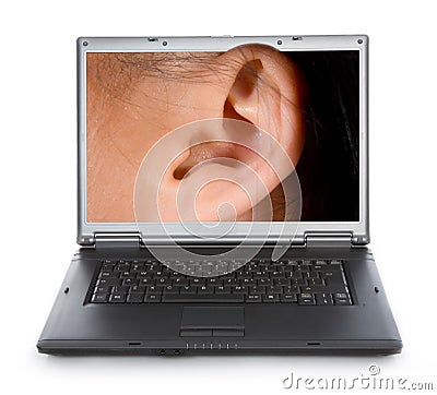 Woman ears Stock Photo