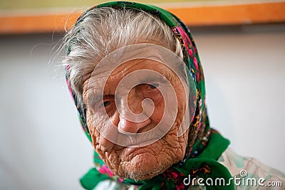 Woman in a hundred years Editorial Stock Photo