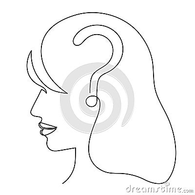 Woman is looking through binoculars,observes with field-glass one line art,hand drawn continuous contour,comic concept,minimalist Vector Illustration