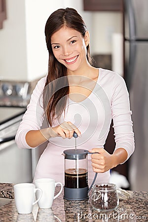 https://thumbs.dreamstime.com/x/woman-making-coffee-kitchen-21704330.jpg