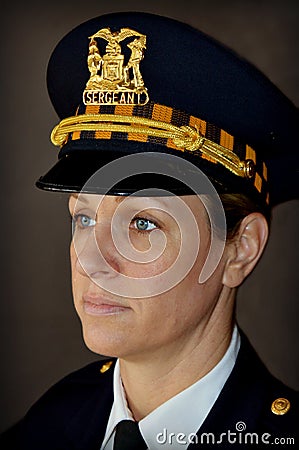 Woman Police Officer Editorial Stock Photo