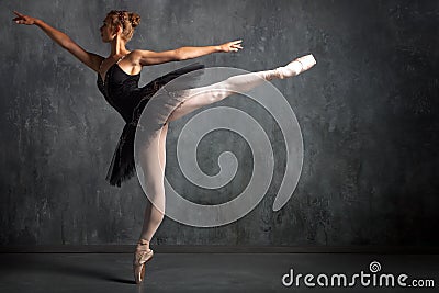 woman primer ballerina Stock Photo