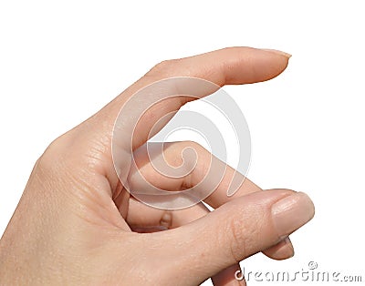 Woman's hand Stock Photo