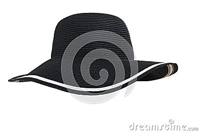 Woman's hat isolated Stock Photo