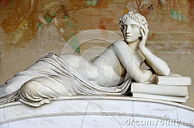 Woman sculpture Stock Photo