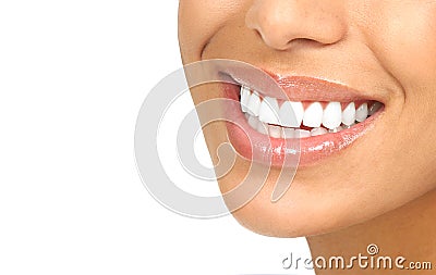 Woman smile Stock Photo