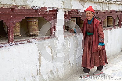 Lamayuru monastery, Ladakh, India Editorial Stock Photo