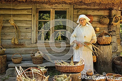 Ethnographic Open-Air Museum. Riga. Latvia Editorial Stock Photo