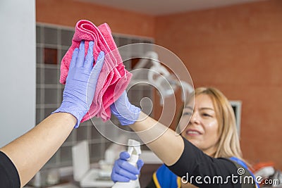 Cleaning Stock Photo