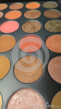 Woman& x27;s Makeup Colours Stock Photo