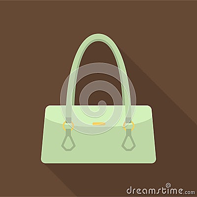 Women bag icon of vector illustration for web and mobile Vector Illustration