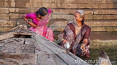 Indian Bathing