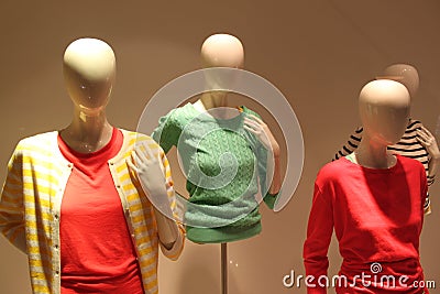 Women clothing store Stock Photo