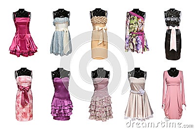 Women dresses Stock Photo