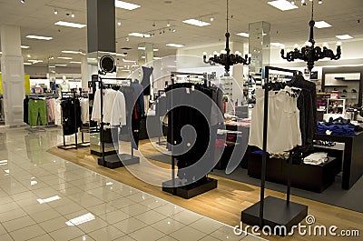 Women fashion department store Stock Photo