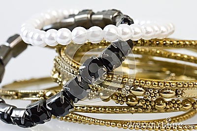 Women jewelry Stock Photo