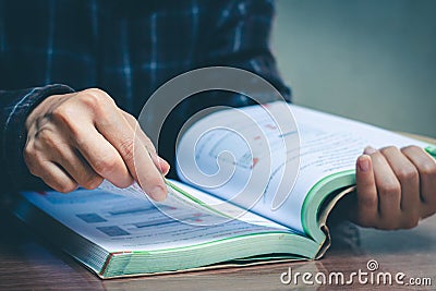 Women read holiday book in room quiet environment Stock Photo