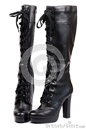 Women's boots Stock Photo