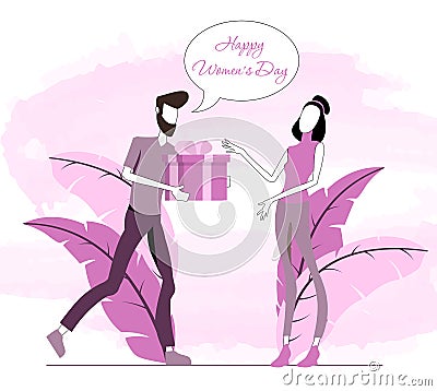Women’s Day. March 8. Vector Illustration