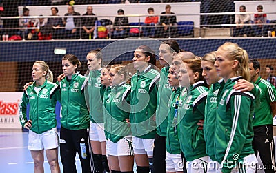 Women's EHF Champions League - CSM BUCHAREST vs GYORI AUDI ETO KC Editorial Stock Photo