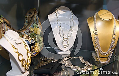 Womens Fashion Accessories Boutique Stock Photo