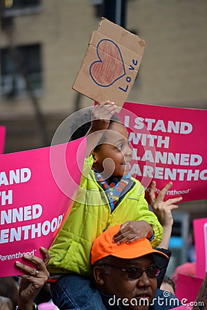 Women`s march. Editorial Stock Photo