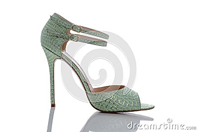 Women`s sandals Stock Photo