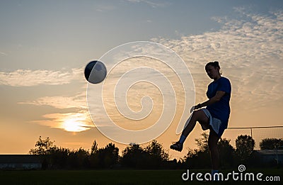 Women's soccer Stock Photo