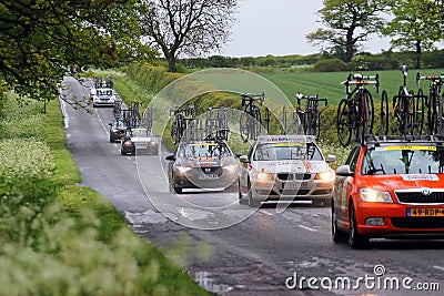 Women's Tour international cycle race. Editorial Stock Photo
