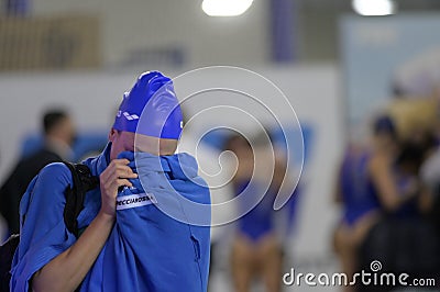 Women's Waterpolo Olympic Game Qualification Tournament 2021 - Olympic Pass - Hungary vs Italy Editorial Stock Photo