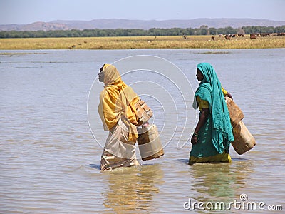 Women in Sudan, Africa Editorial Stock Photo