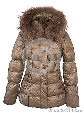 Women winter coat Stock Photo