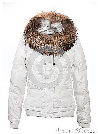 Women winter coat Stock Photo