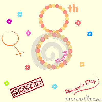 Womens Day Vector Illustration