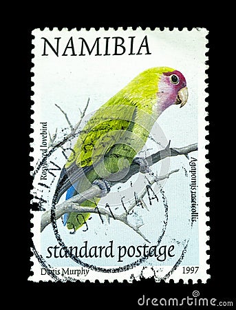 Wonderful colourful postage stamps Editorial Stock Photo