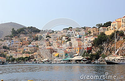 Wonderful Greece. SYMI ISLAND, Dodecanese. Stock Photo
