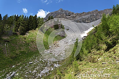 Costa Baton ring from Forni di Sotto Stock Photo