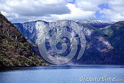 Wonderful landscape in Lysefjord Stock Photo