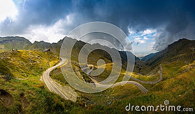 Wonderful mountain scenery Stock Photo