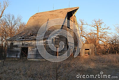 Wonderful old barns that still dot our landscape Stock Photo