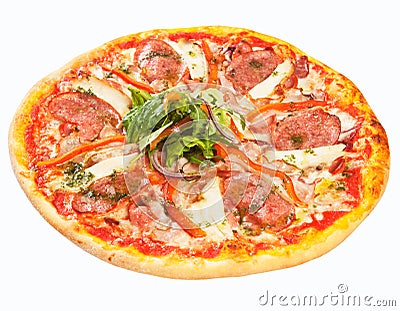 Wonderful pizza Stock Photo