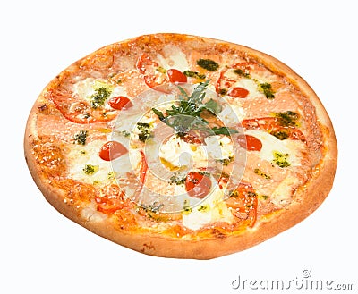 Wonderful pizza Stock Photo